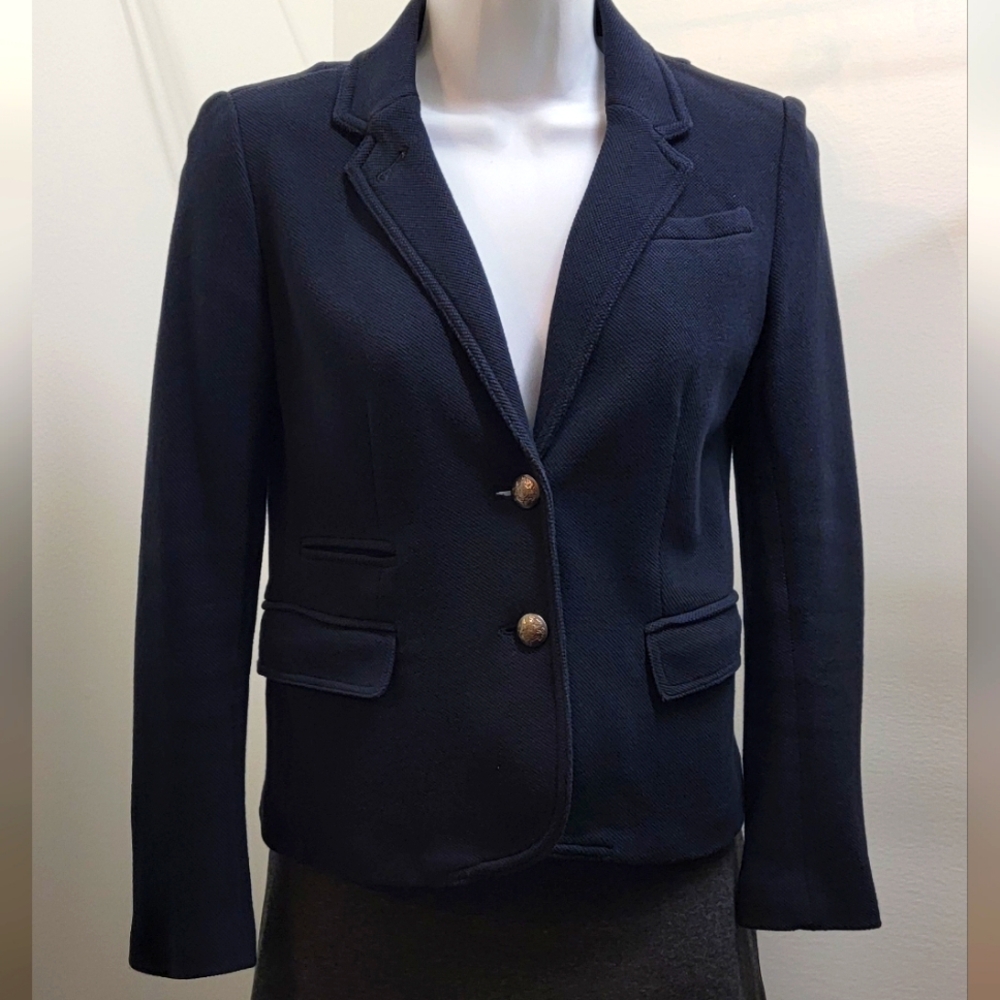 Banana Republic Navy Blazer Sz: 0P